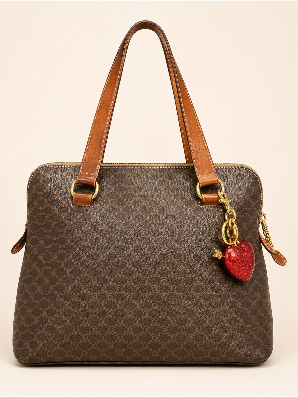 Vintage Celine Macadam Tote Rehab- Bag charm not included